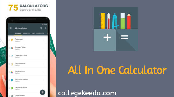 allinone calc  apps for college students