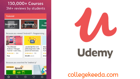 udemy apps for college students