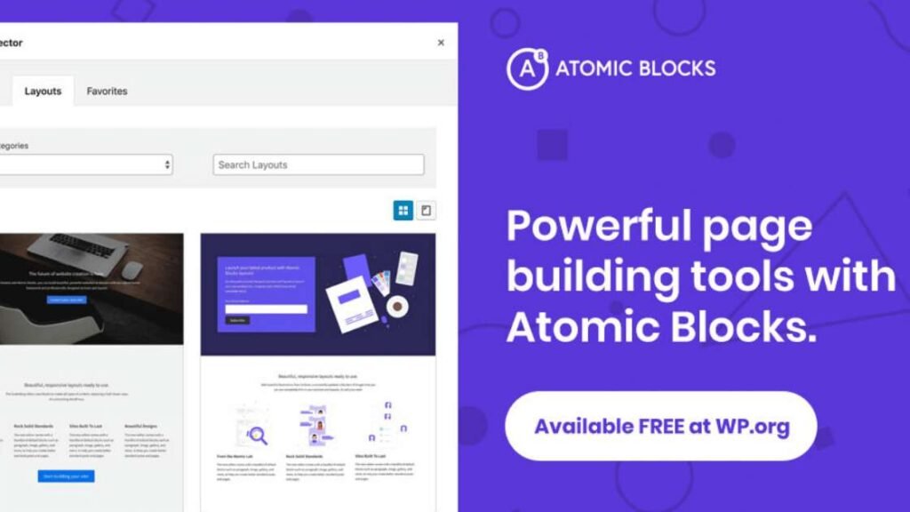 Atomic blocks plugins