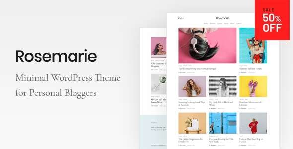 rosemarie - best themeforest wordpress themes