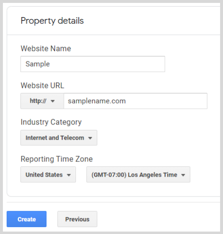 Google analytics details