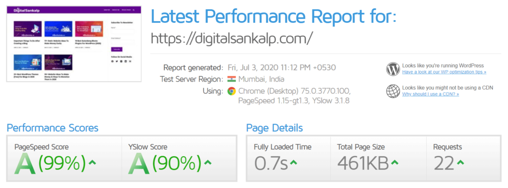 digitalsankalp speed