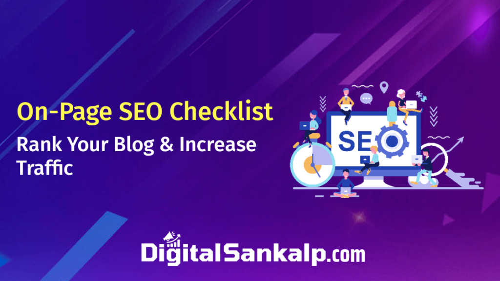 On-page seo checklist