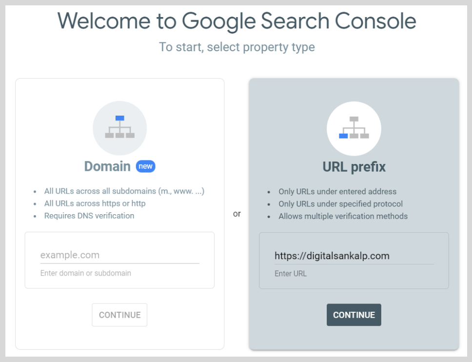 search console main