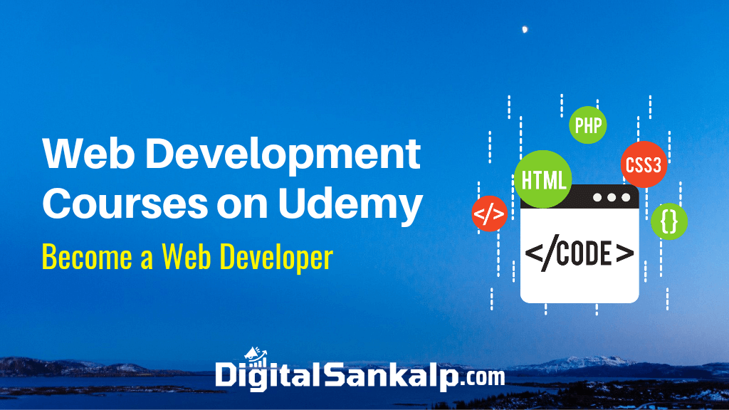 web development udemy courses