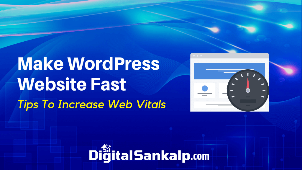 wordpress website speed