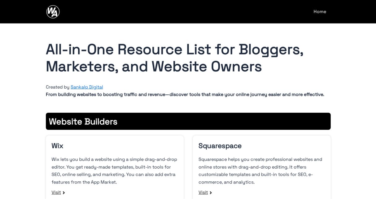 website awesome
